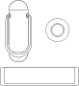 Knocker and letterbox specifications for front door